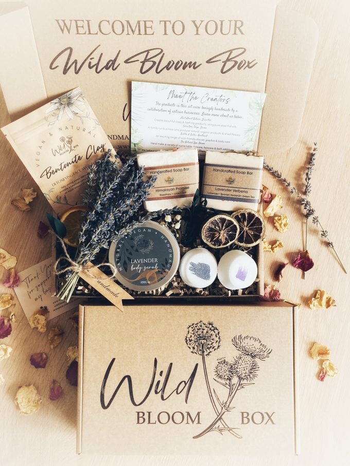 Lavender Shower Gift Set