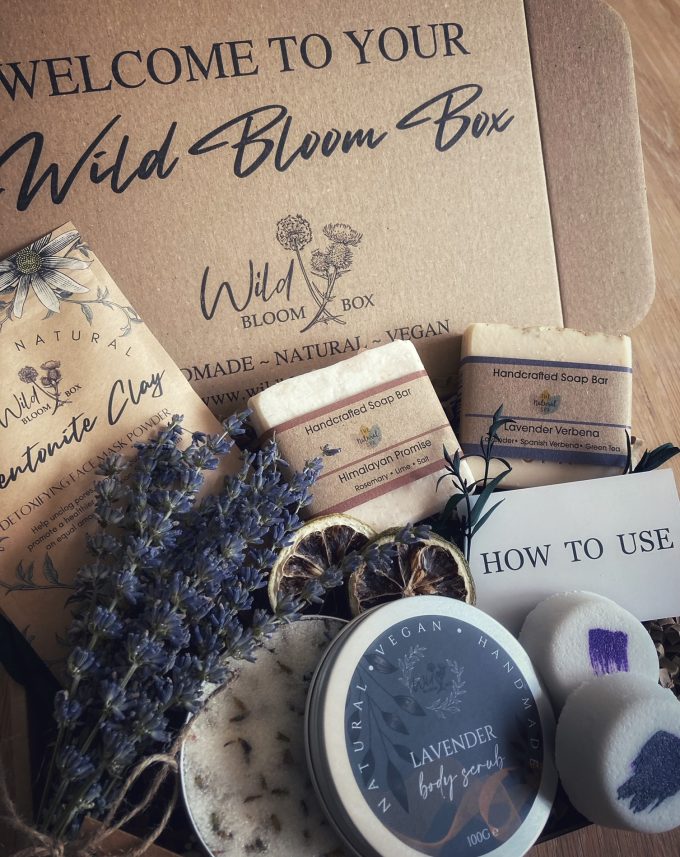 Lavender Shower Gift Set