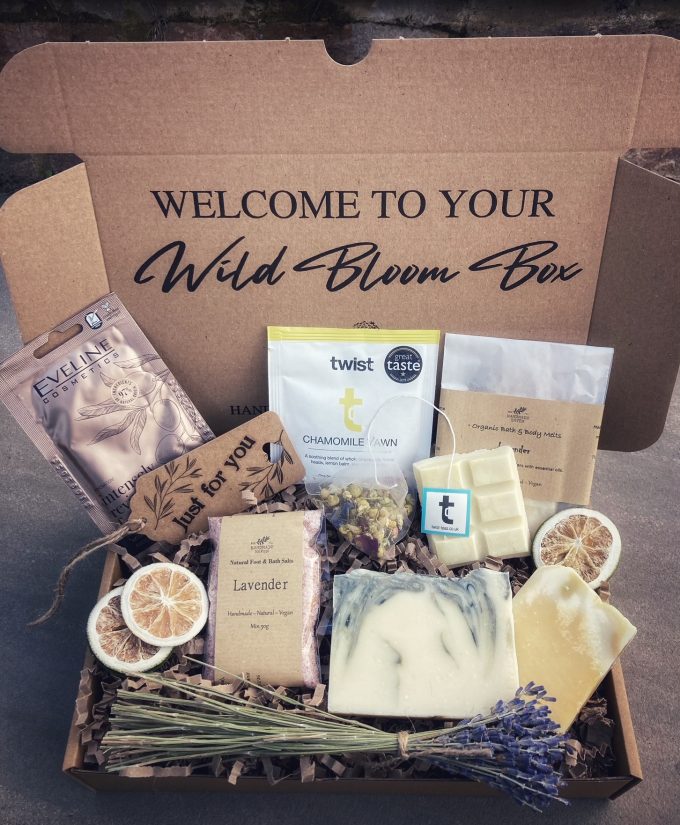 Lavender Bath Set