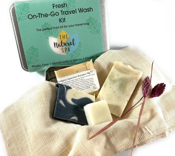 Mini Handmade Vegan Travel Set