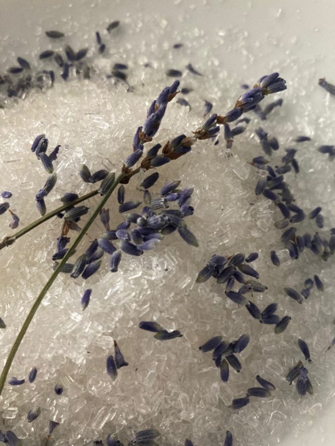Lavender Bath Set