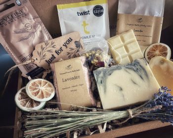 Lavender Bath Set