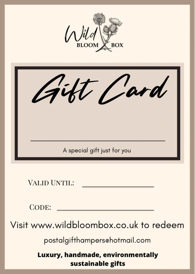 Wild Bloom Box Gift Card
