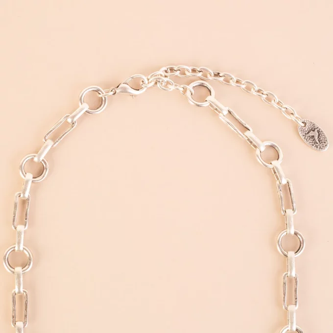 Silver Medallion Necklace - Forged Range