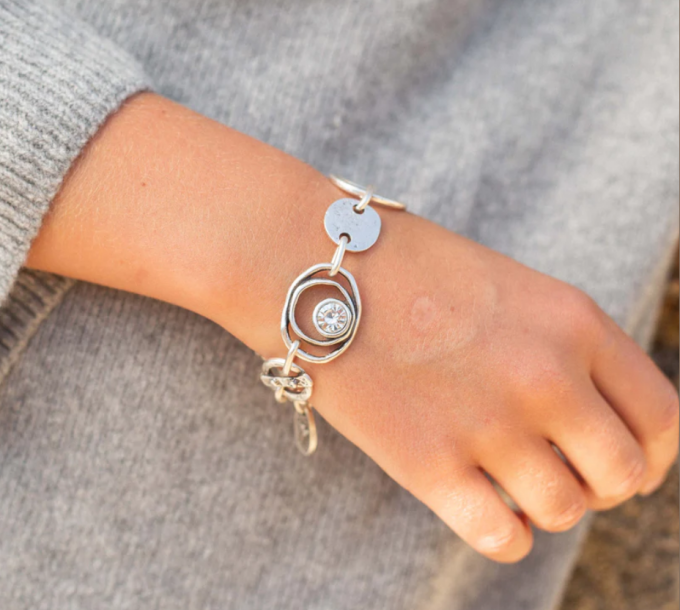 Silver Bracelet - Forged Range
