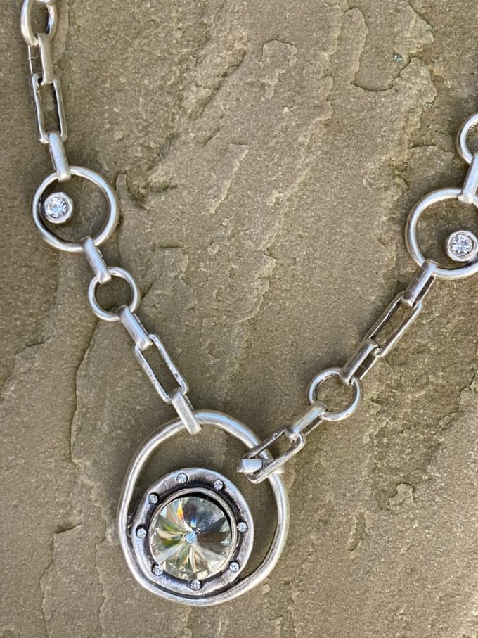 Silver Medallion Necklace - Forged Range
