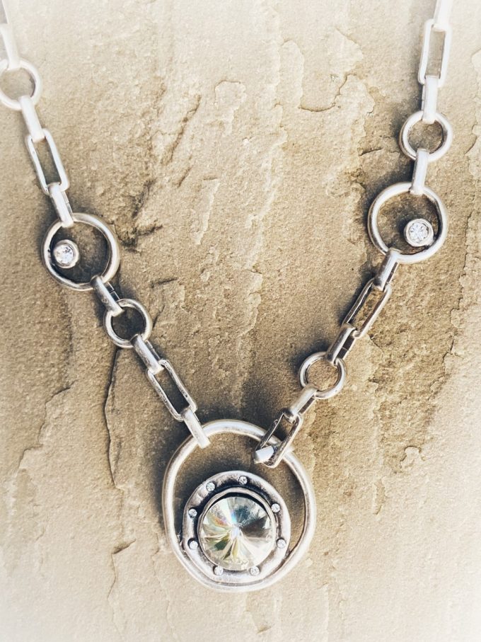 Silver Medallion Necklace - Forged Range