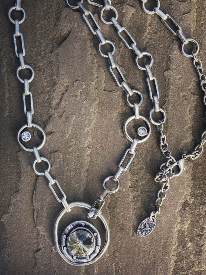 Silver Medallion Necklace - Forged Range