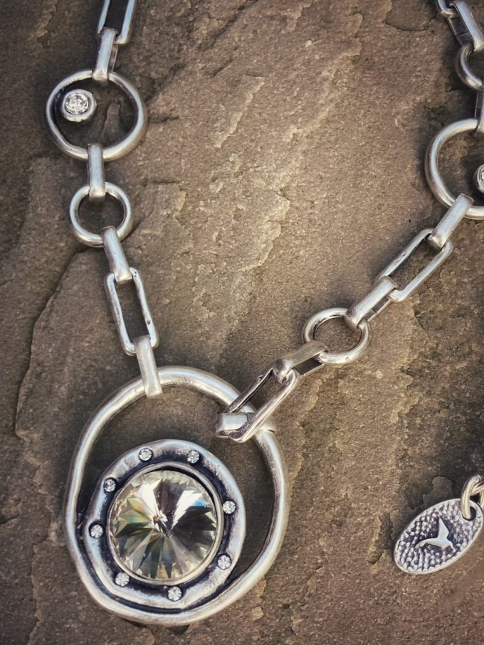Silver Medallion Necklace - Forged Range