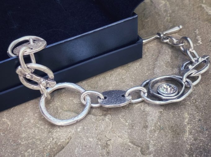 Silver Bracelet - Forged Range