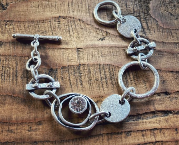Silver Bracelet - Forged Range