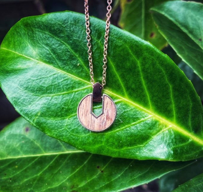 Walnut Wood Necklace - Wilderness Range
