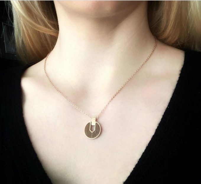 Walnut Wood Necklace - Wilderness Range
