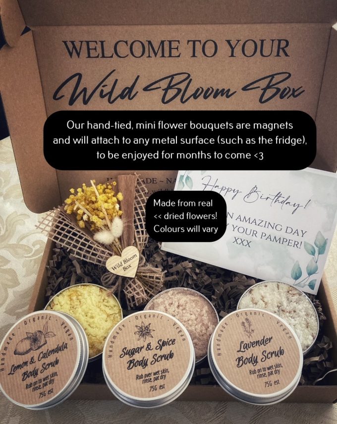 Trio of Body Scrubs Hamper