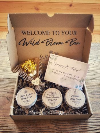 Trio of Body Scrubs Hamper