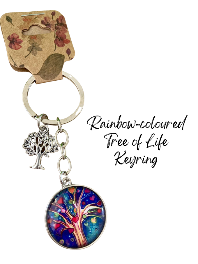 Birthday Keyring & Card - Tree of Life
