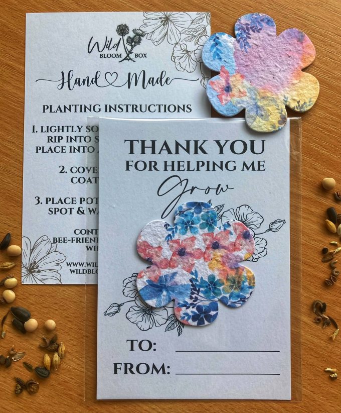 3-Pack Plantable Teacher Thank You's